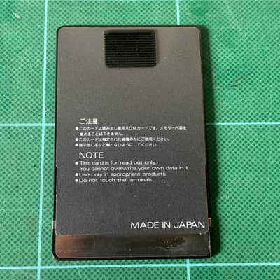 Roland SN-R8-03 Sound Effects ROM CARD FOR ROLAND R8 R-8 MKⅡ image 2