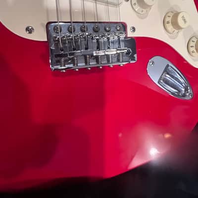 Fernandes LE-X Stratocaster 1990’s - Cherry Red image 5