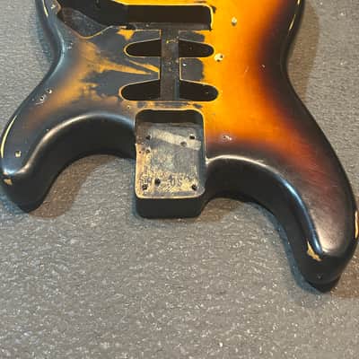 Fender Stratocaster Body 3-Tone Sunburst image 6