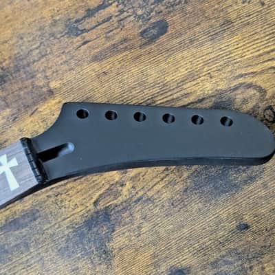 22 fret Shred Guitar Neck Stainless Steel Frets Shred Guitar Neck diy image 5