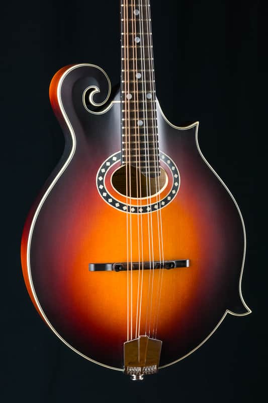 Eastman MD314E-SB F-Style Oval Hole Sunburst Mandolin with Pickup NEW image 1