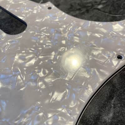 White Pearloid 4 Ply Pickguard for Squier '51 Vintage Modified 2013-2017 Made In USA by WD image 5