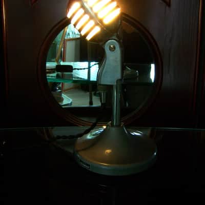 Vintage 1950's Electro-Voice 950 Cardax Crystal Microphone w cable mod LED light lamp # 1 image 13