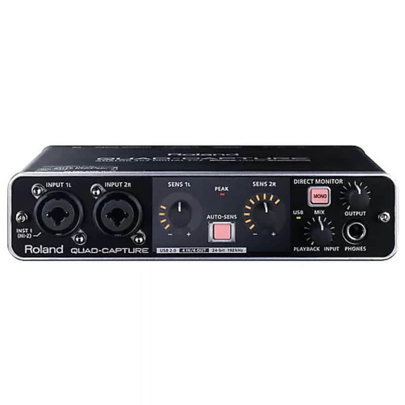 Roland UA-55 Quad-Capture USB 2.0 Audio Interface | Reverb