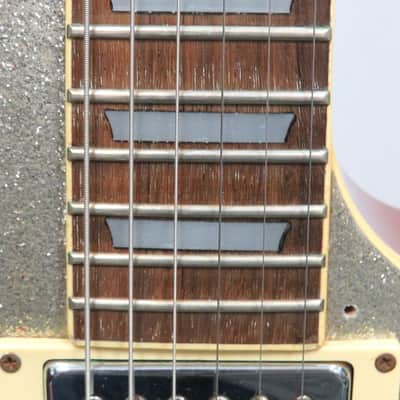 Epiphone Les Paul Model Gibson - Silver Sparkle Electric Guitar image 5