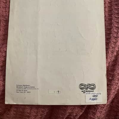 KISS Ace Frehley Signed New York Groove Sheet Music 1978 Aucoin image 4