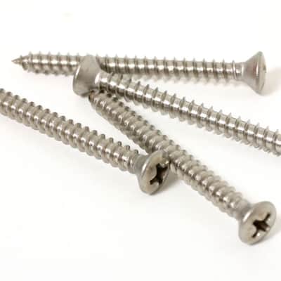 Screw Set, Neck Plate Screws, Stainless image 2