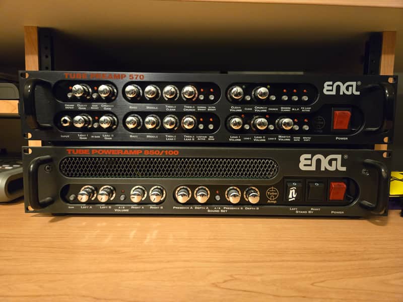 Engl E570 preamp and E850/100 poweramp 2010s image 1