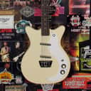 Danelectro 59 DC Short Scale Bass - Vintage Cream W\Gig Bag