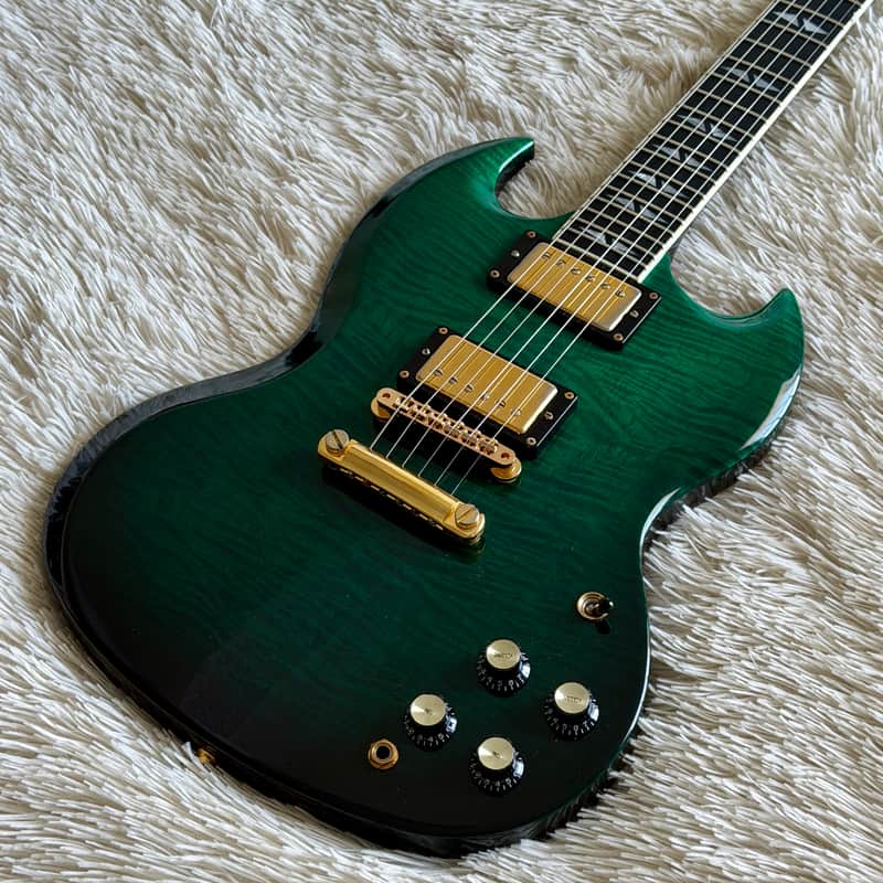 2005 Gibson SG Supreme Emerald Green Electric Guitar
