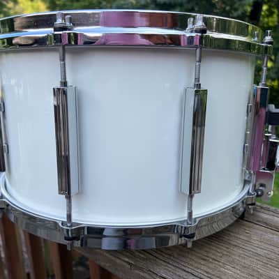Tama AW318 Artwood Gibraltar 14x8” Snare - Piano white image 5