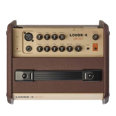 Fishman Loudbox Micro 2-Channel 40-Watt 1x5.25" Acoustic Guitar Combo 2023 - Present - Brown image 2
