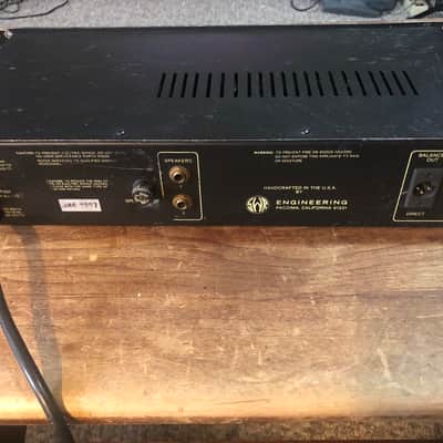 SWR Engineering SS-180 Rack Mounted Bass Amp image 7