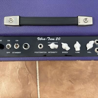 TopHat Vibra-Trem 20 1998 - Purple tolex image 5