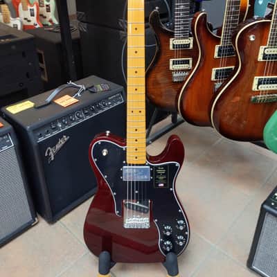 Fender American Vintage II '77 Telecaster Custom - Wine Red image 3