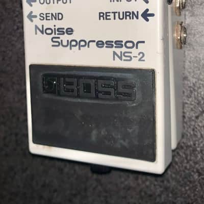Boss NS-2 Noise Suppressor (Silver Label) 1989 - Present - White image 2