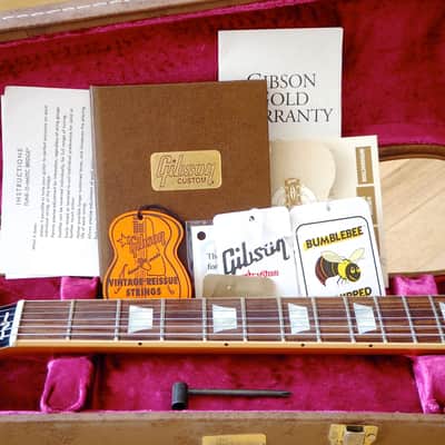 2012 Gibson Les Paul R7 Custom Shop 1957 Historic Reissue Goldtop Near Mint VOS w/ ohsc image 20