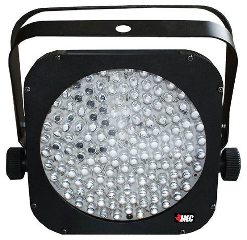 MEC XF-144 LED Slim Flat RGB Par 64 Can Puck Style DMX DJ light 144 x 10mm image 1