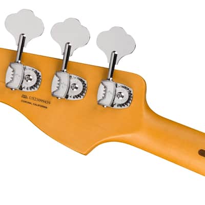 Fender American Ultra II Precision Bass, Ebony Fingerboard, Texas Tea image 8