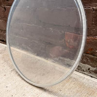 Evans Used Clear Drum Heads 16" Hydraulic Red, 12" Hydraulic Red, 12" Clear and 10" Clear Respectively image 5
