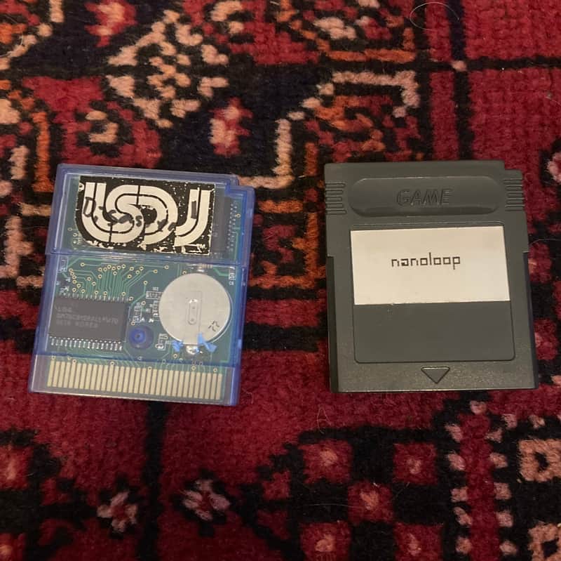 Nanoloop and LSDJ Original Nanoloop and LSDJ Cartridges 2000s - Plastic image 1