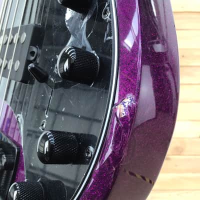 Sterling StingRay Ray35 with Roasted Maple Neck 2018 - Present - Purple Sparkle image 3