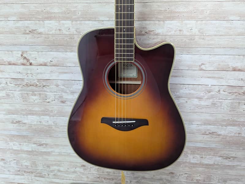 Used Yamaha FGC-TA TransAcoustic Traditional Western image 1