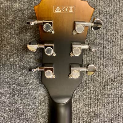Ibanez AM73B-TF Artcore Series Semi-Hollow Electric Guitar Tobacco Flat image 5
