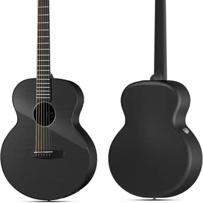 Acoustic-Electric Guitar X3 Pro Mini Carbon Fiber Travel Guitar - 36" 3/4 Size with Built-in Effects & Wireless Speaker, Includes Gig Bag & Cables - Ideal for Professional & Stage Performance image 4