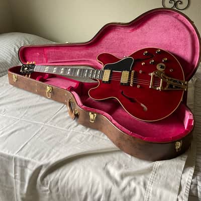 Gibson Custom Shop Murphy Lab Back To The Future '55 ES-345 "Reissue" Light Aged 2025 - Cherry Red image 2
