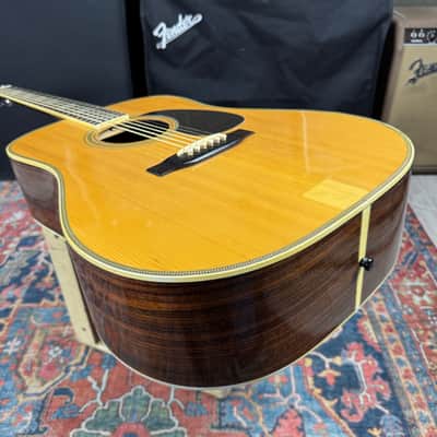 *Video* Yamaki YW-40 Dreadnought D41 Type Solid Top - 1976 image 13