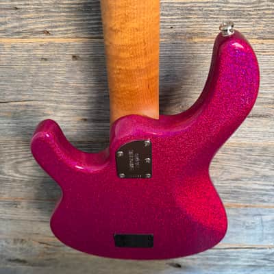 Ernie Ball Music Man StingRay Special 5 HH 5-String Bass - Soda Pink Sparkle image 7