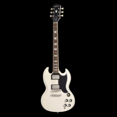 Epiphone 1961 Les Paul SG Standard Aged Classic White With Case image 2
