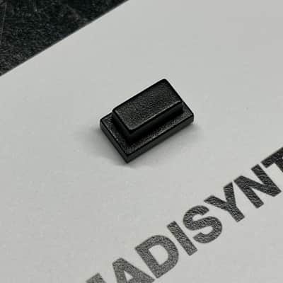 ORIGINAL Ensoniq Replacement BLACK Button for ESQ-M, ESQ-1, Mirage DSK-8 (Gray) image 2