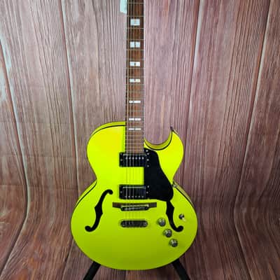 Dean Colt Semi Hollow Green/yellow image 1