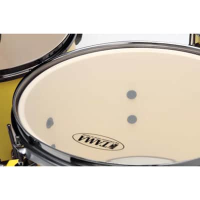 Tama IE72ZH8WBNELY Imperialstar 7-Piece Drumkit with Double Bass Drums (22,10,12,14,16,SD) - Electric Yellow image 3