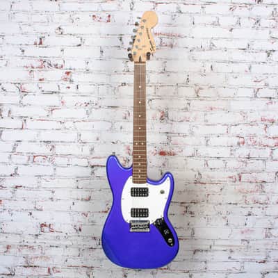 Squier - 2018 Bullet Mustang HH Electric Guitar Imperial Blue w/Bag - USED image 2