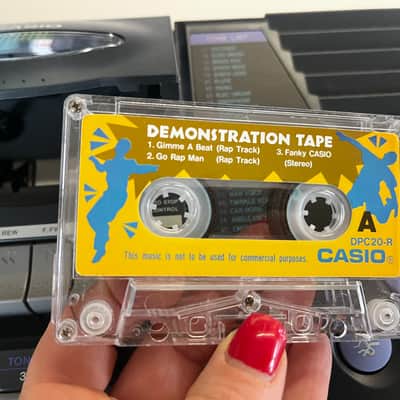 Casio DJ-1 (Rap Studio) Keyboard in OVP mit Demotape! 1994 - schwarz image 5