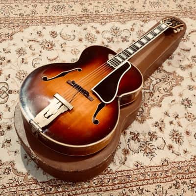 Gibson L-5 1948 Electro Archtop Guitar, Sunburst, Original Hard Case image 10