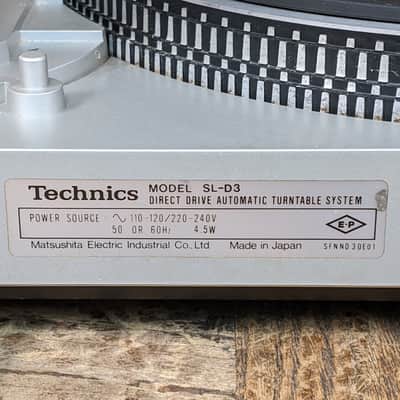 Technics SL-D3 Direct Drive Automatic Player System Turntable - Local Pick Up in Milwaukee, WI image 7