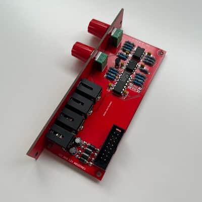 LZX Industries Cadet VI Fader Eurorack Synthesizer Module 2010s - Red image 3