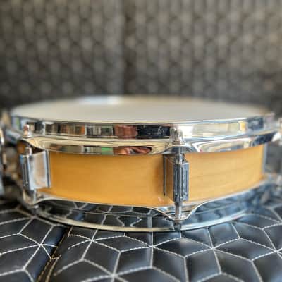 Ludwig Rocker Elite 3x13" Piccolo Maple Snare Kit with Bells Natural Maple & case! Must go! Ships fast & FREE! image 6