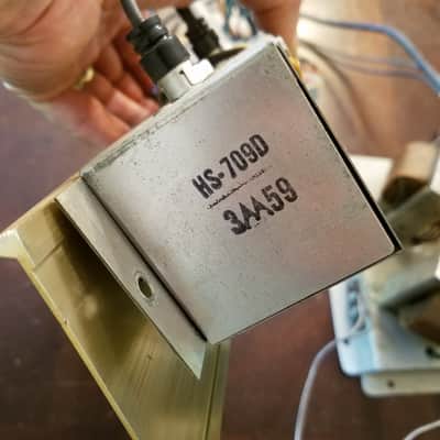 Motorola 6BQ5 12AX7 tube pre and power amp HS-709D HS-696C Console Stereo 1959 - Gold image 19