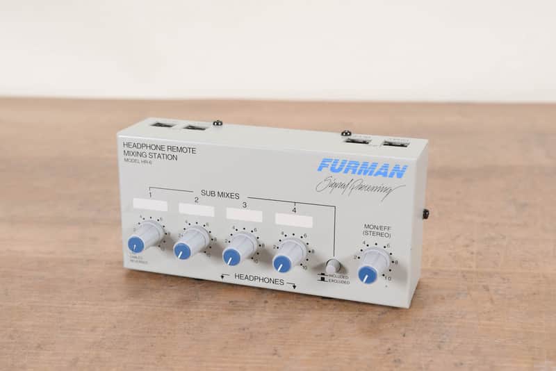 Furman HR-6 6-Channel Headphone Mixing Station (church owned