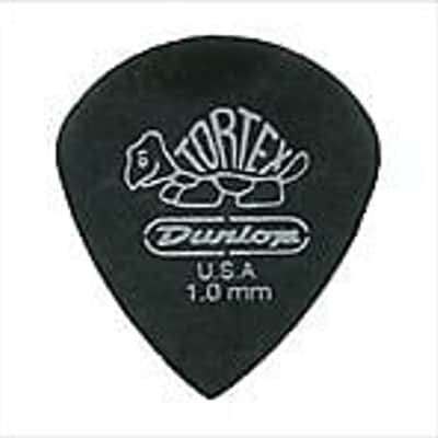 Dunlop Guitar Picks  72 Pack  Tortex Pitch Black Jazz  1.0mm  482R1.0 image 2