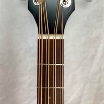 8 string Bass conversion of Guild B-240E acoustic/electric bass guitar image 2