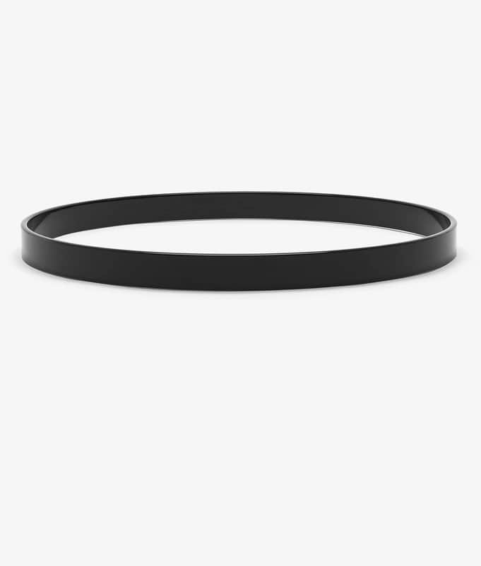 Gibraltar SC-22BK 22 Black Lacquer Maple Bass Drum Hoop image 1