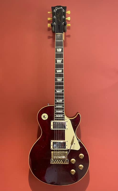 "The Road Warrior":  1975 Gibson Les Paul - Wine Red, Kahler Tremolo image 1