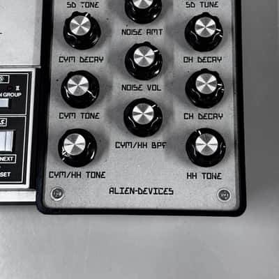 Roland TR-606 Drumatix modified 1980s - Silver image 2