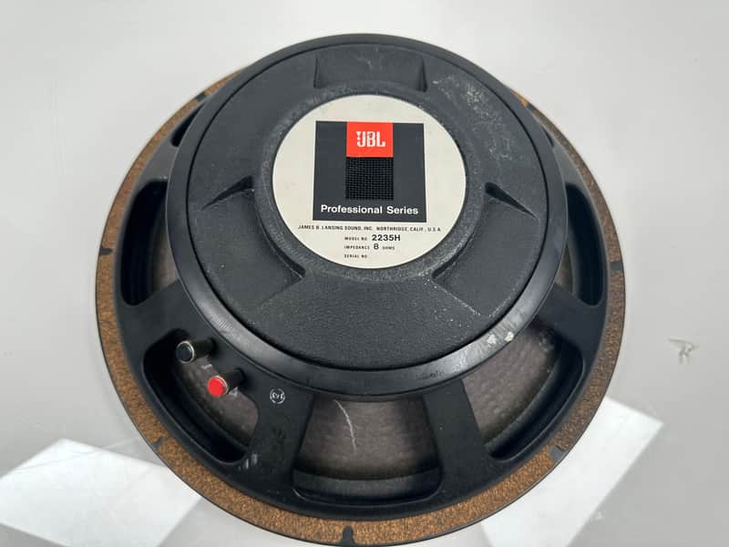 JBL Professional 2235H 15インチスピーカー2個セット JBL Model 2235H Woofer 15